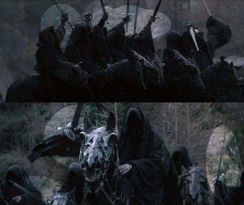 外文名称 nazgul 别名 魔戒幽灵 人数 九 坐骑 马;黑龙 主人 索伦