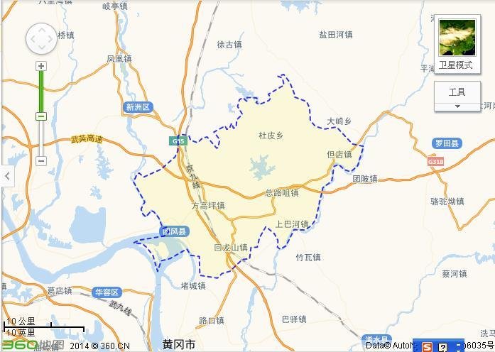 团风县,隶属于黄冈市,位于湖北省东部, 大别山南麓,长江中游北岸,与图片