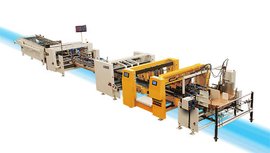 二片拼接糊盒机