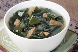 荔枝核海带汤