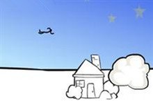 火柴人躲避冰云