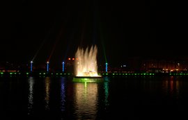 河源新丰江音乐喷泉