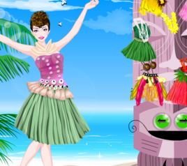 夏威夷草裙姑娘