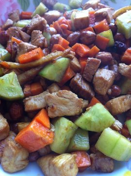 清口味宫爆鸡丁