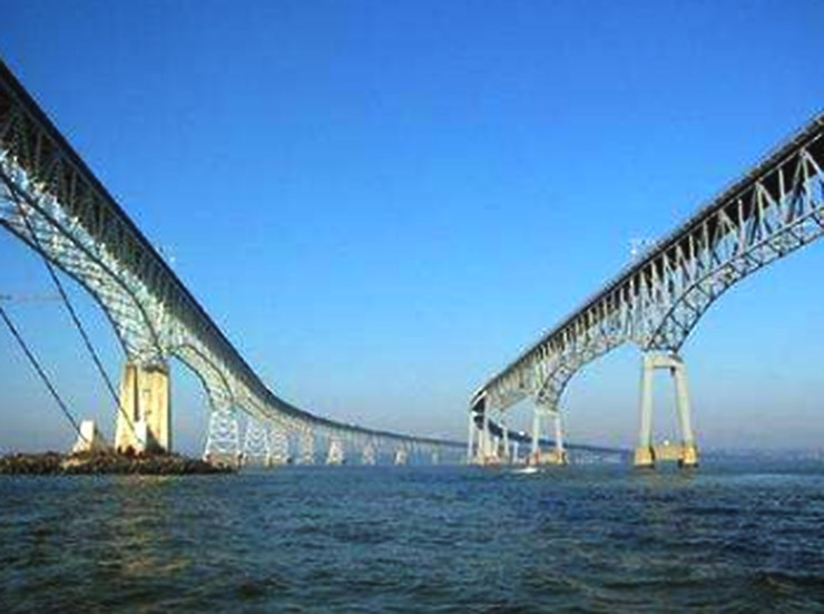 中国丹昆特大桥 远超美国第一桥
