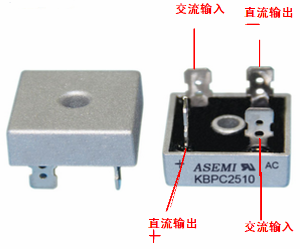 可控硅 KBPC2510怎么接线,急求!_360问答