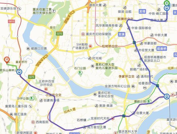 合川到重庆四川外国语大学怎么坐车方便图片