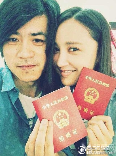 杨树鹏与张歆艺证实领证 自曝结婚希望妻子开心