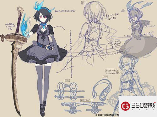 橫尾太郎监制 SE手游新作《SINoALICE》人设曝光