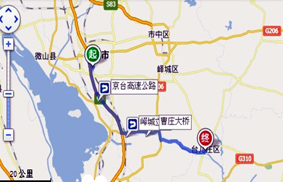 台儿庄大战纪念馆位于山东省枣庄市台儿庄区河南路6号,也就是地图上的图片