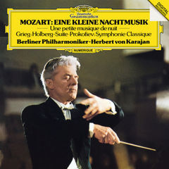 mozart: eine kleine nachtmusik / grieg: holberg suite / prokofiev: symphonie classique