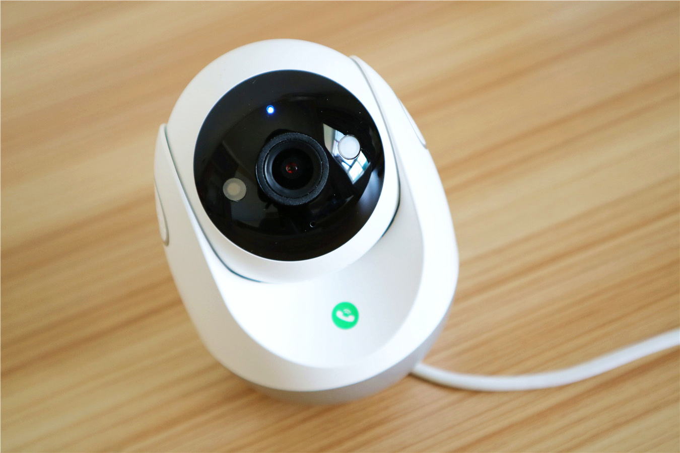 360云台ai摄像头体验 小身材能安防,家人联系更方便