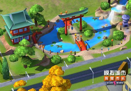 《模拟城市：我是市长》感受皇宫花园魅力