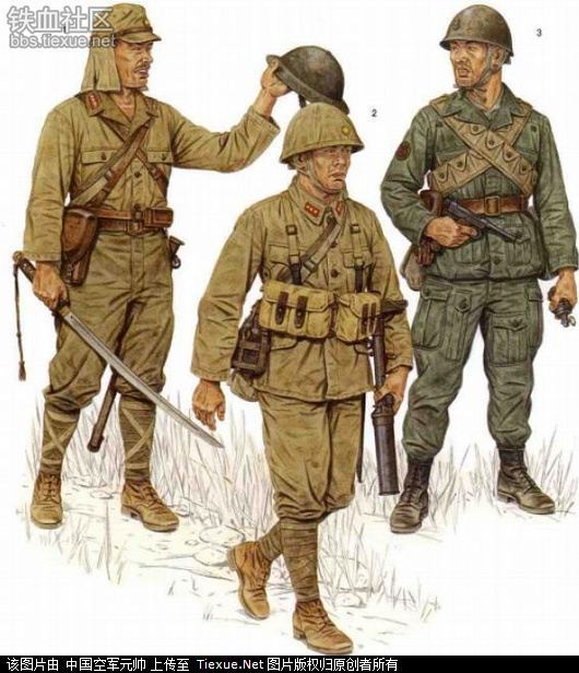 过去日本人的军装为什么会是黄色的_360问答