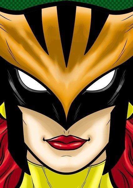 中文名称  鹰女  外文名称  hawkgirl  其他名称