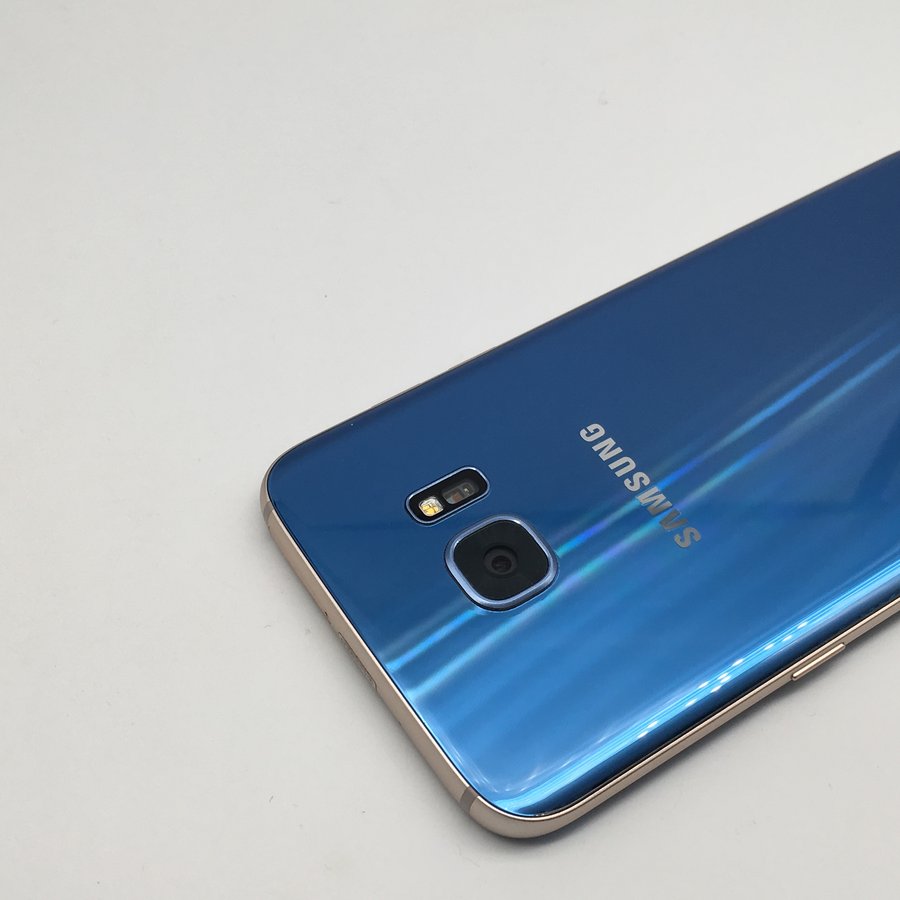 三星【galaxy s7 edge】蓝色 64 g 国行 全网通 8成新