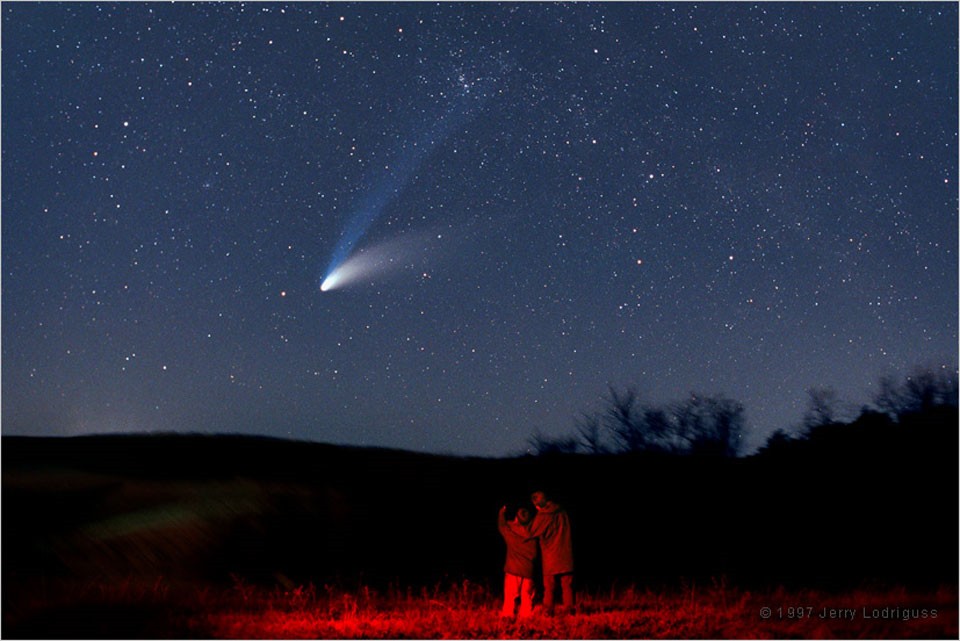 1997年彗星图片