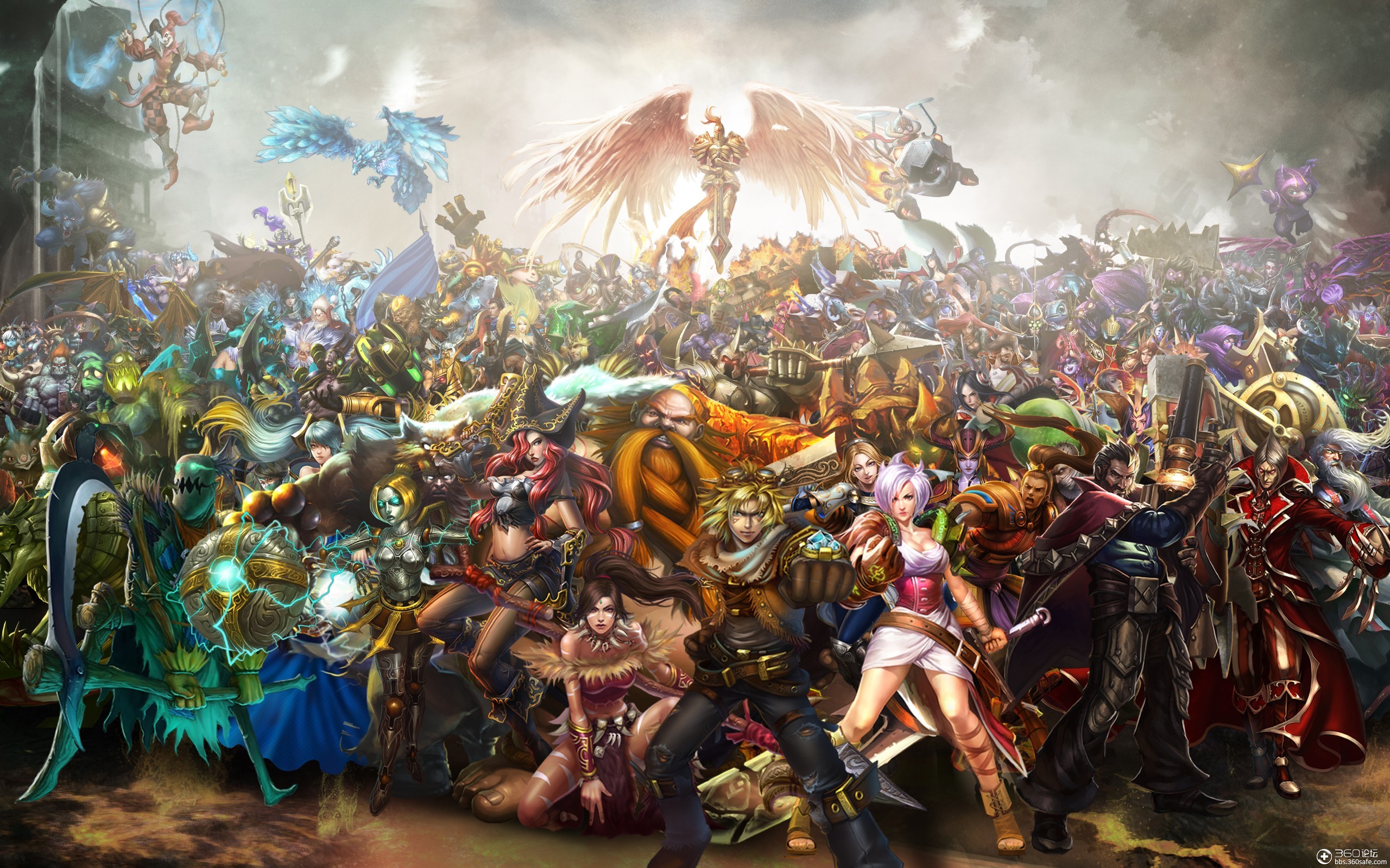 lol(英雄联盟)英雄合集电脑壁纸