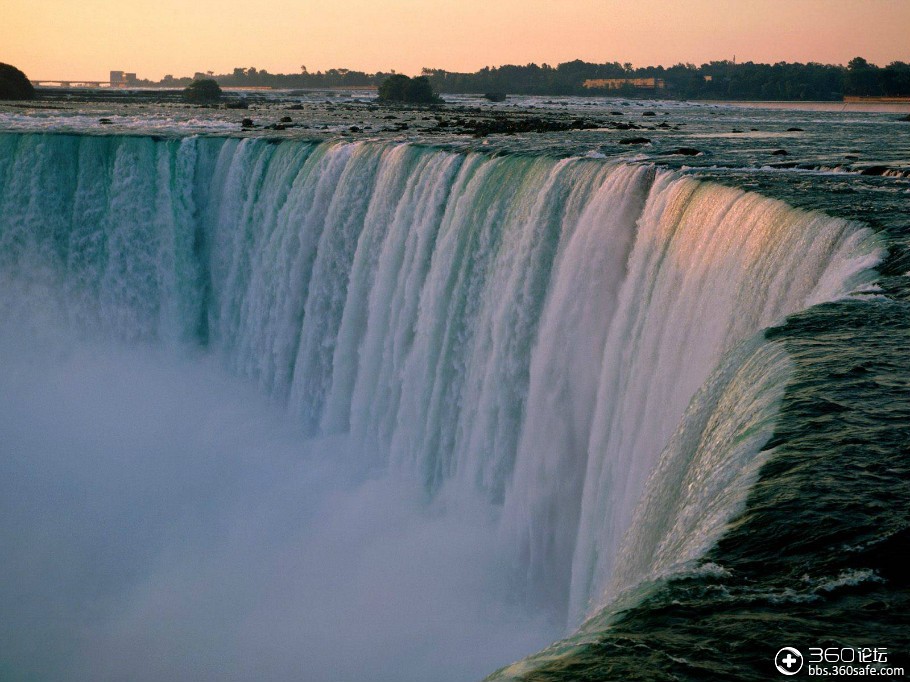 安大略省尼亚加拉大瀑布景观.