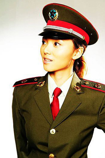 解放军中女明星 陶慧