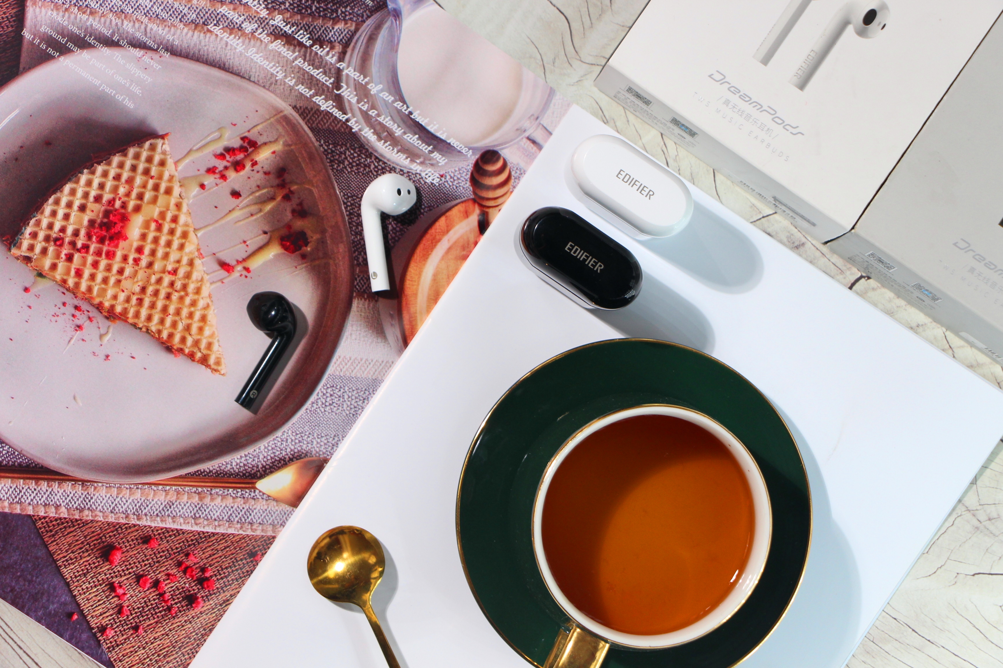 潘粤明同款真无线降噪蓝牙耳机:漫步者dreampods