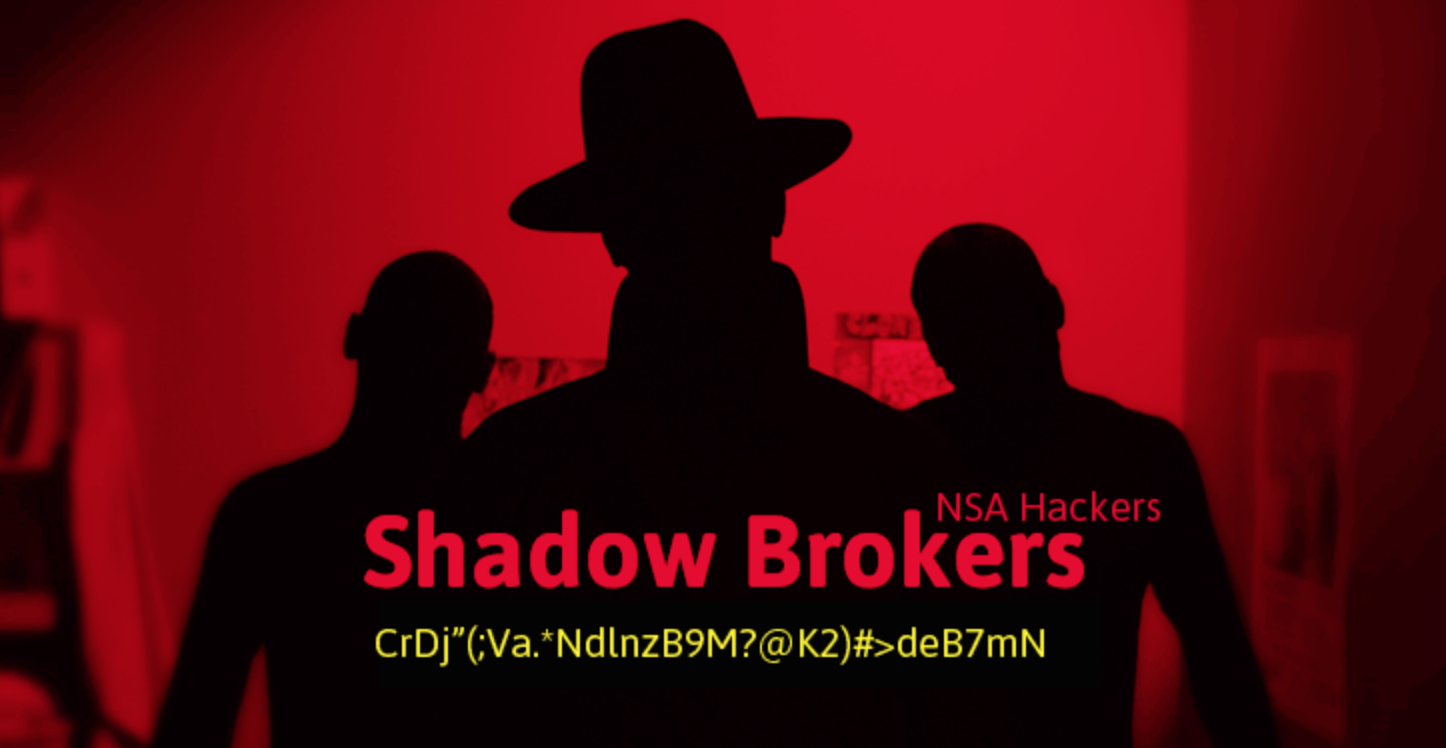 报道,与美国国家安全局(nsa)存在关联的黑客组织"影子经纪人"(shadow