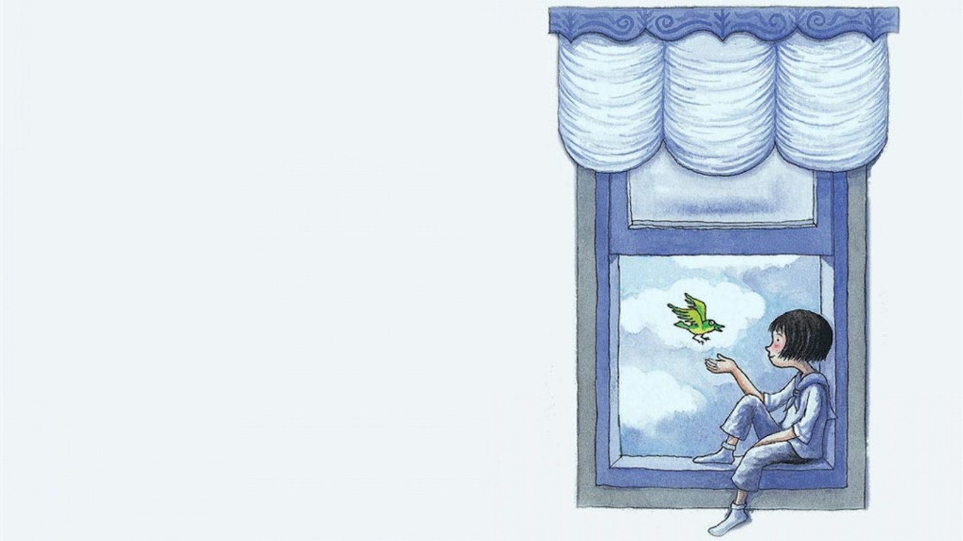 【360资源组】几米漫画高清壁纸