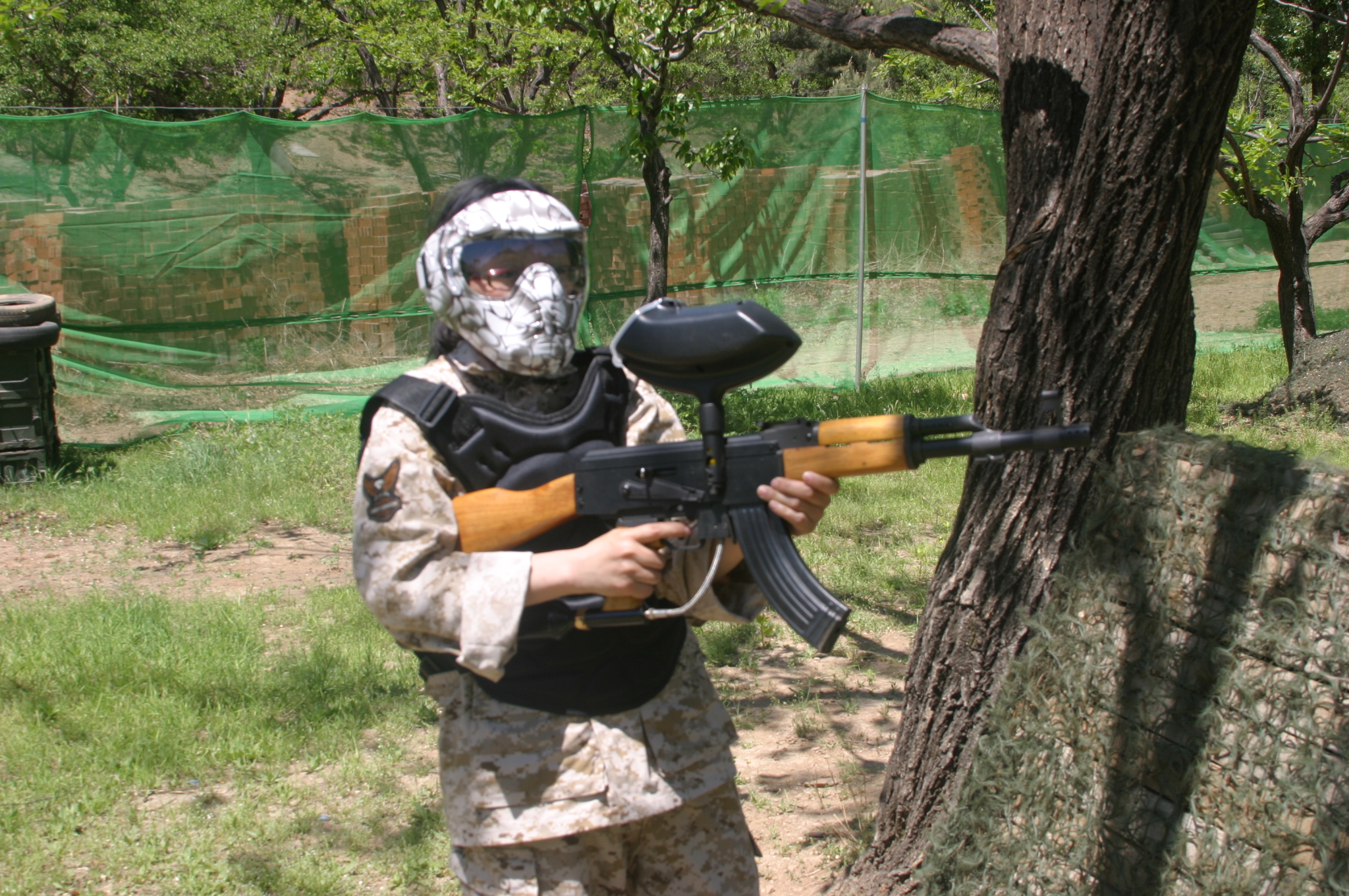 彩弹射击 刺激 激情