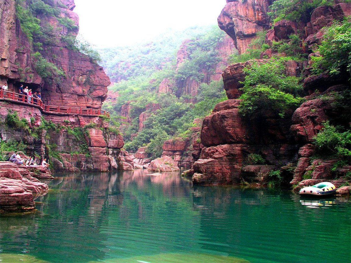 云台山红石峡峡谷奇观(下)