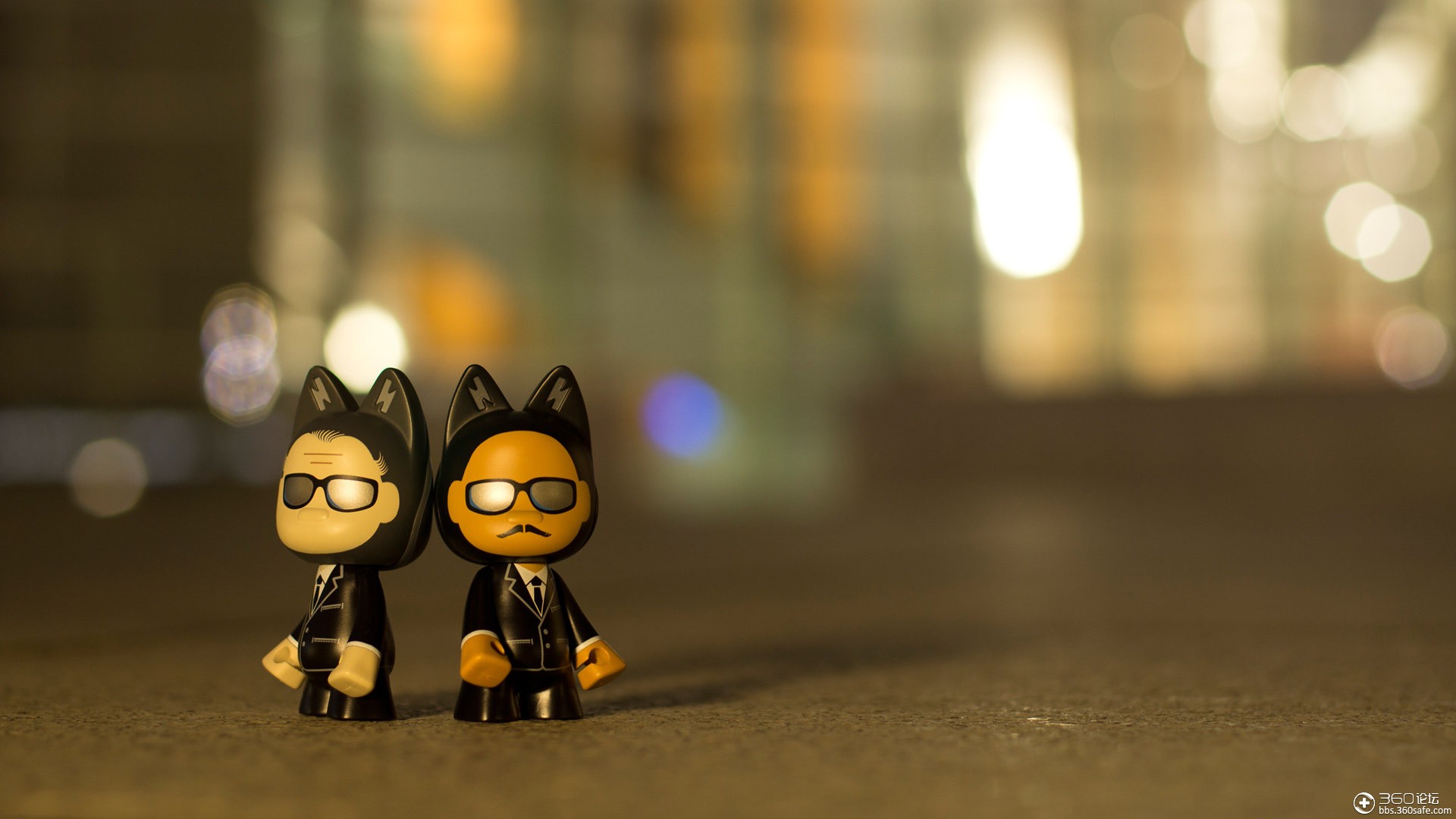 可爱小精灵小宠物萌宠创意桌面壁纸