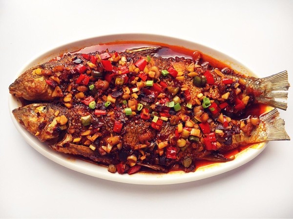 粉丝家宴大千干烧鱼