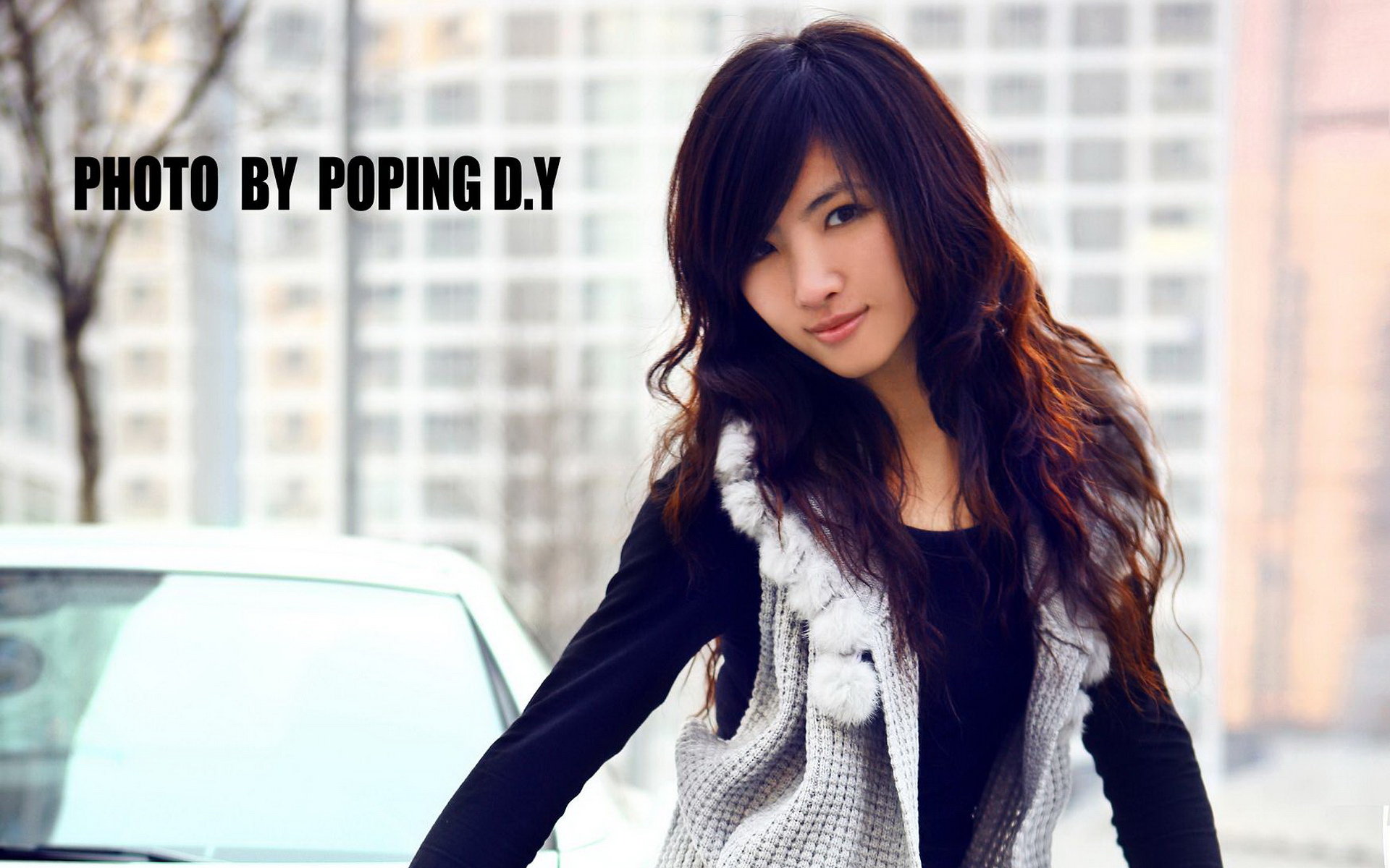 都市丽人钟斯文(雯雯)壁纸桌面