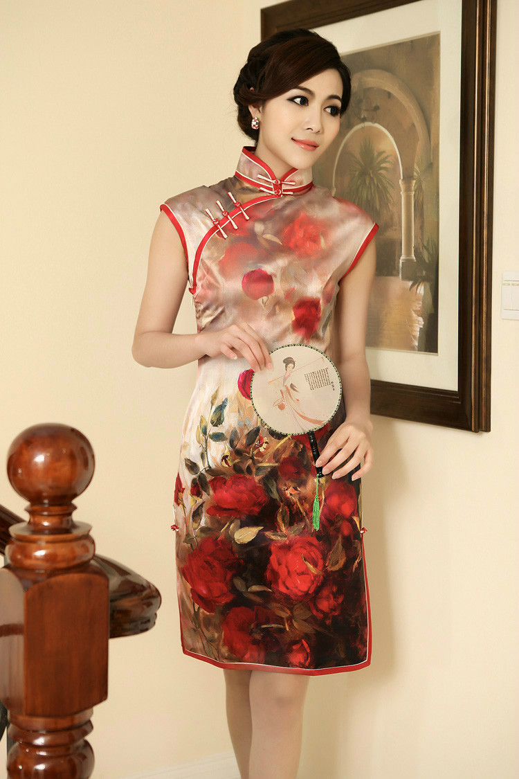 风情万种 旗袍美女(34)