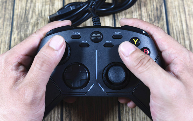 无需充电,即插即用,机械按键-北通阿修罗3手柄有线版_360社区