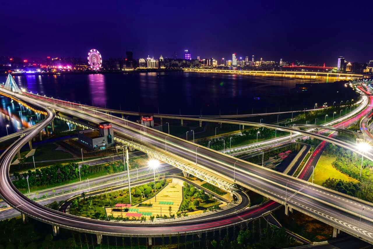 南昌朝陽大橋夜景