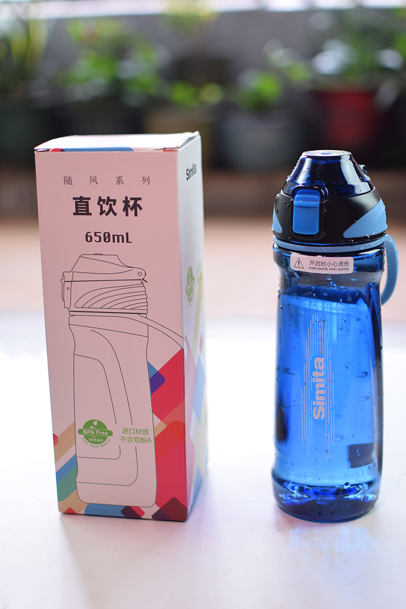 simita施密特随风直饮杯上手:1秒让你直饮,颜值回头率满分