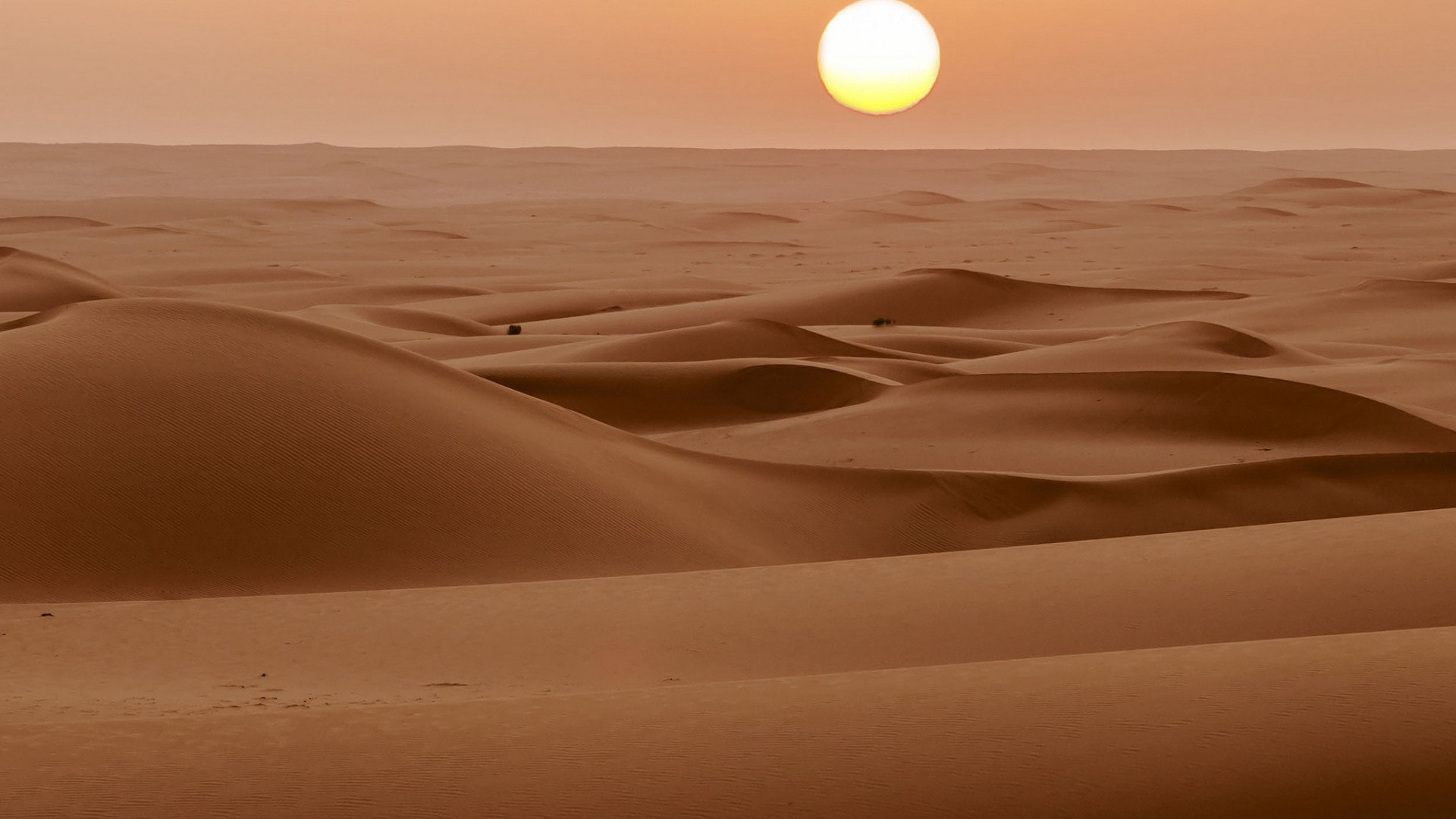 沙漠沙丘风光电脑壁纸