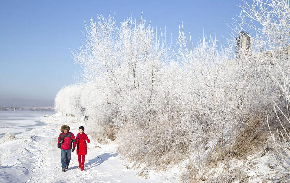 银装素裹绝美雪景 中华大地宛如仙境