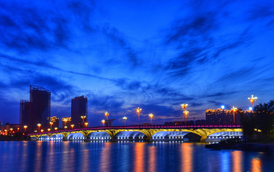 开封西湖夜景图片图片