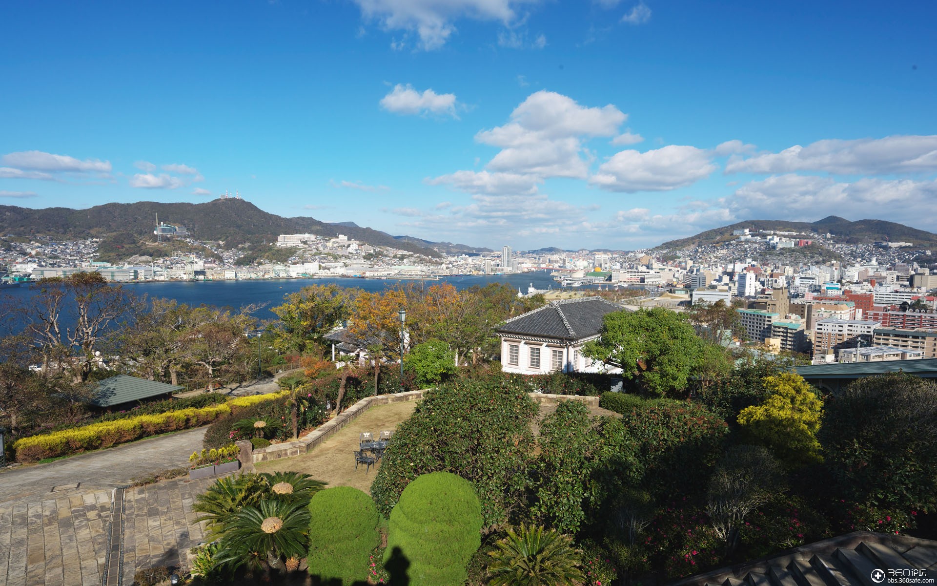 长崎海岛异域风情桌面壁纸