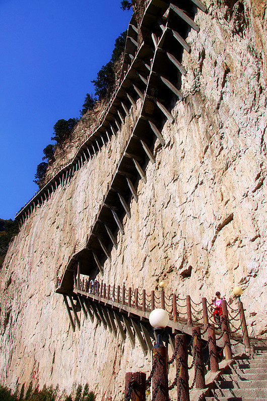 绵山天路--山西