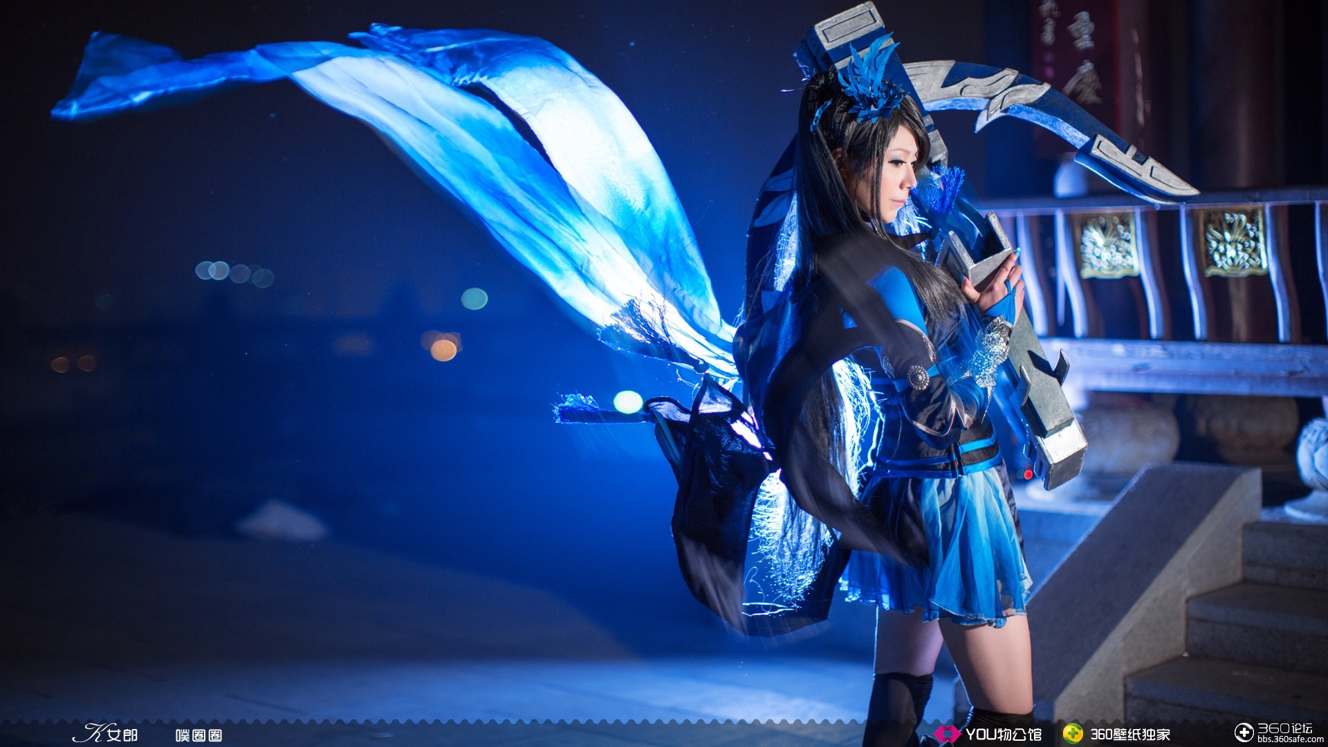 史上最美coser——you物公馆k女郎噗圈圈壁纸独家首发!