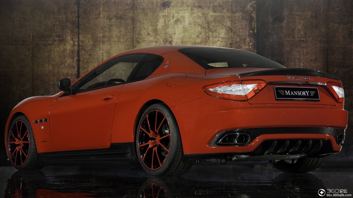 【汽车系列】mansory版玛莎拉蒂gt桌面壁纸