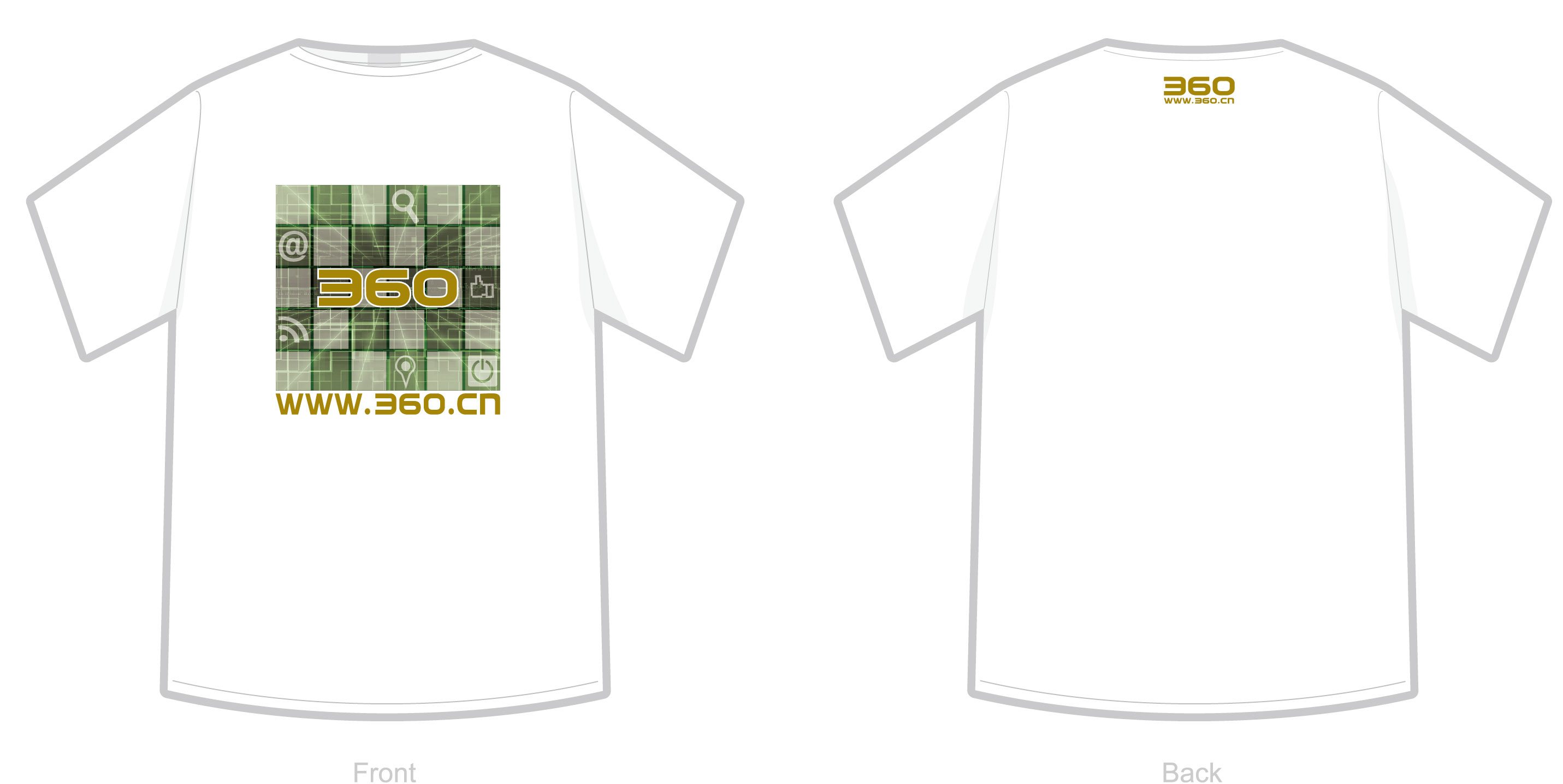 第一届360智能社区t恤设计大赛