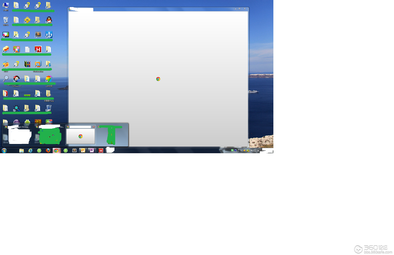 预览显示原桌面