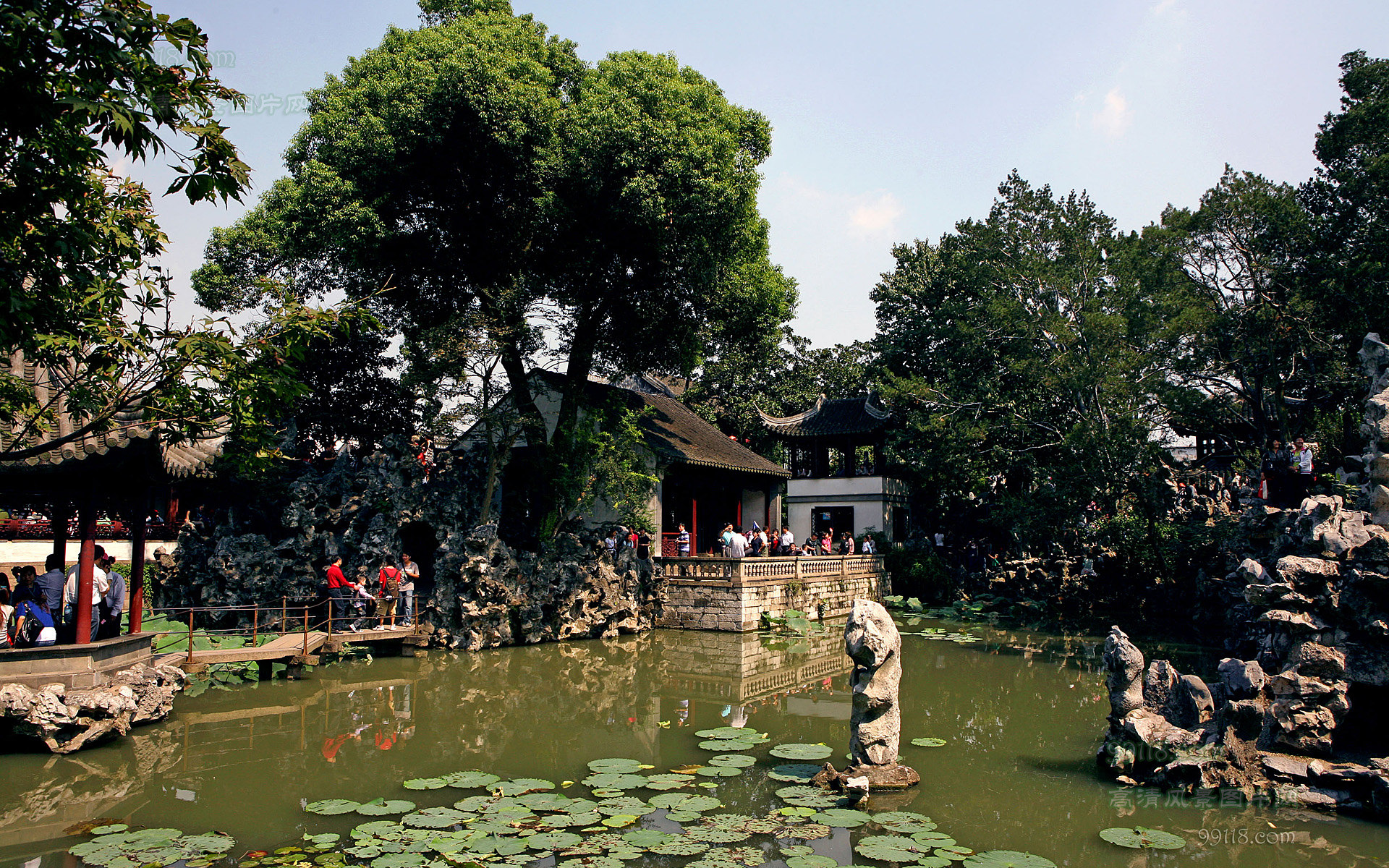 苏州狮子林藕园(风景高清图片)